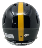 Troy Polamalu Signed Pittsburgh Steelers Full Size Speed Replica Helmet BAS ITP