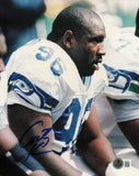Cortez Kennedy Autographed 8x10 Photo Seattle Seahawks Beckett BAS QR #AE31673