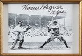 Pirates Honus Wagner 18 Yrs Authentic Signed Framed 3x4 Photo PSA/DNA #AH05062