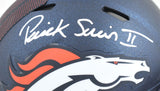 Patrick Surtain II Autographed Denver Broncos Speed Mini Helmet - Beckett W Holo