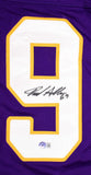 Jared Allen Autographed Purple Pro Style Jersey- Beckett W Hologram *Black