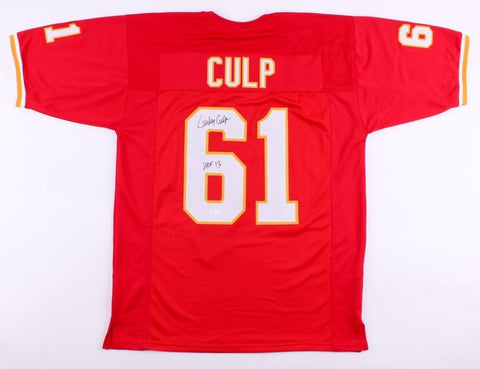 Curley Culp Signed Chiefs Jersey (Player Hologram) 6xPro Bowl Defensive Tackle
