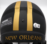 Alvin Kamara Autographed Eclipse Full Size Helmet Saints Beckett 1W403034
