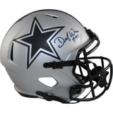Demarcus Ware Autographed Dallas Cowboys F/S Rave Helmet Beckett Witness 56365