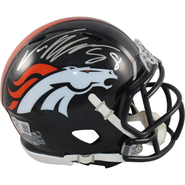 Von Miller Autographed/Signed Denver Broncos TB 97-23 Mini Helmet Beckett 56894