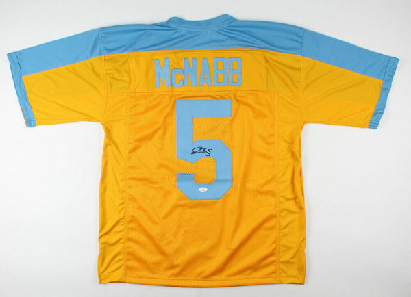 Donovan McNabb Signed Eagles Throwback Jersey (JSA COA) 6xPro Bowl Q.B.