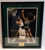 Basketball Greats Kareem & Julius Erving 27x23 Autographed Photo - Fanatics COA