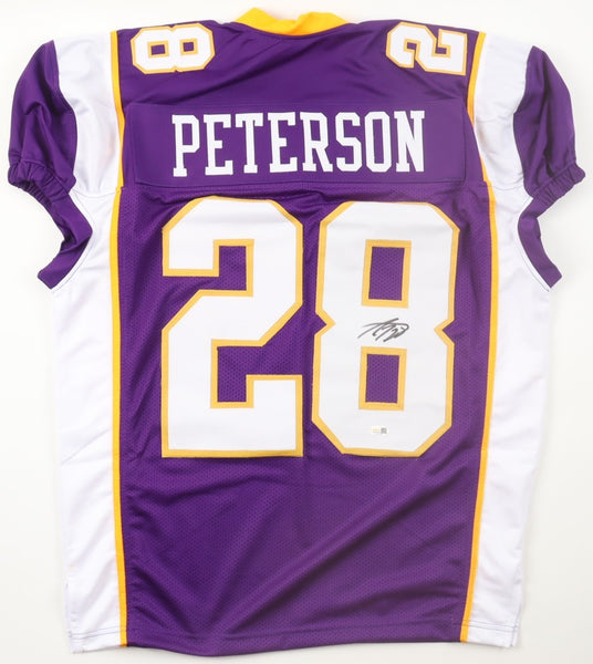 Adrian Peterson Signed Minnesota Vikings Pro Cut Jersey (JSA) 2012 NFL MVP