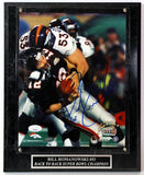 Bill Romanowski 8x10 Photo with Plaque JSA COA