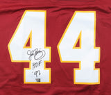 John Riggins Signed Redskins Mitchell & Ness Authentic Jersey Inscribed "HOF 92"