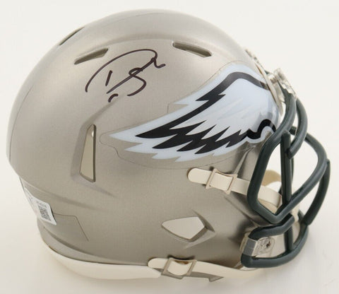 Darius Slay Signed Philadelphia Eagles Mini Helmet (Beckett) 5xPro Bowl Corner