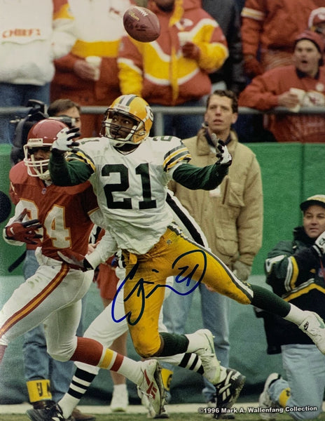 Packers SB XXXI Champ CRAIG NEWSOME Signed 8x10 Photo #4 AUTO