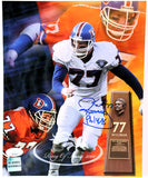 Karl Mecklenburg Autographed 8x10 Photo Denver Broncos James Spence COA