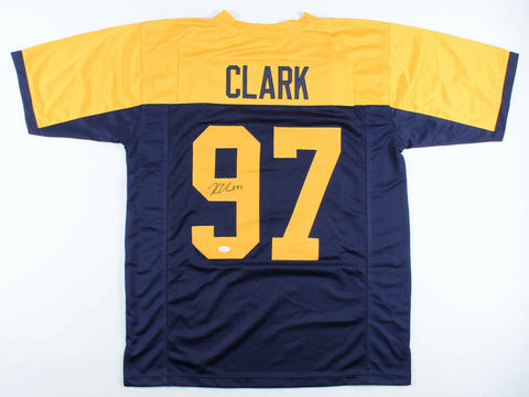 Kenny Clark Signed Green Bay Packers Jersey (JSA COA) 2016 1st Rd Pk Nose Tackle