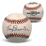 Tommy Lasorda Autographed Los Angeles Dodgers Baseball With Case JSA AK14714