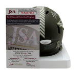 HAASON REDDICK Autographed Mini Salute to Service Helmet Eagles JSA 176711