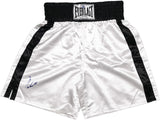Muhammad Ali Autographed White & Black Everlast Boxing Trunks Ali Holo & PS #4