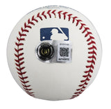 Rangers Derek Holland Authentic Signed Allen Selig OML Baseball BAS #BY031106