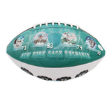 M Gastieau, A Salaam, M Lyon, J Klecko Signed NY Jets Sack Exchange Football