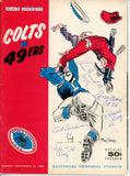 Berry Moore Marchetti Donovan Perry Signed Baltimore Colts 59 Magazine JSA 55074