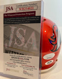Jonathon Cooper Autographed Denver Broncos Flash Mini Helmet JSA COA