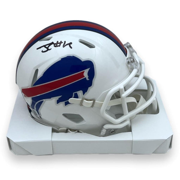 Bills James Cook Autographed Signed Mini Helmet - Beckett