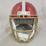 RICKY PEARSALL SIGNED SAN FRANCISCO 49ERS F/S FLASH SPEED REPLICA HELMET BECKETT