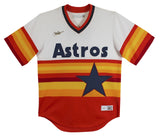 Astros Nolan Ryan "HOF 99" Authentic Signed Rainbow Nike CC Jersey BAS