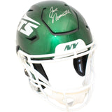 Joe Namath Autographed/Signed New York Jets SpeedFlex 24 Alt Helmet PSA 50858