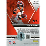 Tee Higgins Autographed Panini Prizm Mosaic Who Dey Trading Card Beckett 48935