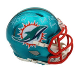 Ricky Williams Signed Dolphins Speed Flash NFL Mini Helmet - "Puff, Puff, Run"