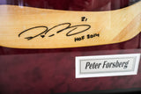 Peter Forsberg Autographed Colorado Avalanche Stick Blade Framed "HOF 2014"