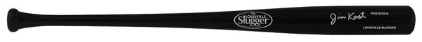 Jim Kaat Signed Louisville Slugger Pro Stock Black Baseball Bat - (SCHWARTZ COA)