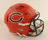 Dan Hampton & Mike Singletary Signed Bears Full-Size Speed Helmet (Beckett)