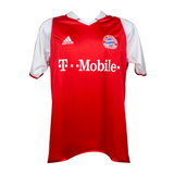 Michael Ballack Signed Bayern Munich Home Soccer Jersey #13 with Beckett Witness