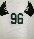 Muhammad Wilkerson Autographed White Pro Style Jersey- JSA Authenticated