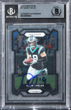 Panthers Adam Thielen Authentic Signed 2023 Panini Prizm #37 Card BAS Slabbed