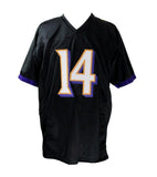 Kyle Hamilton Autographed Black Football Jersey Baltimore Ravens Beckett 171406