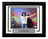 Tim McGraw Signed Framed 8x10 Photo BAS