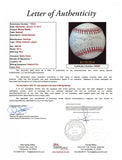Yankees Mickey Mantle "HOF 74" Signed OAL Baseball Graded 7.5! PSA & JSA LOAs