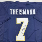 Autographed/Signed JOE THEISMANN CHOF 2003 Notre Dame Jersey JSA COA