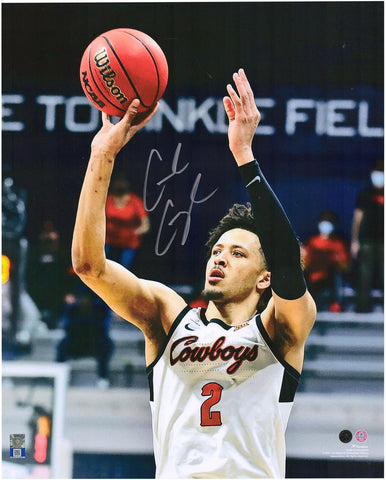 Cade Cunningham Oklahoma State Cowboys Signed 16" x 20" Shooting Photo
