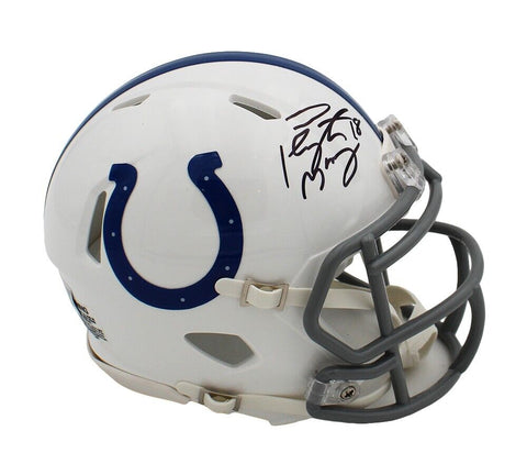 Peyton Manning Signed Indianapolis Colts Speed NFL Mini Helmet