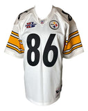 Hines Ward Signed Pittsburgh Steelers 2005 M&N Super Bowl XL Jersey PSA