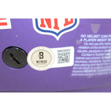 Justin Jefferson Autographed Minnesota Vikings SpeedFlex Beckett Witness 51018