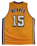 Austin Reaves Authentic Signed Yellow Pro Style Jersey BAS Witnessed 3