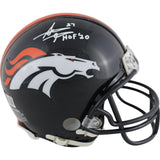 Steve Atwater Autographed Denver Broncos VSR4 TB Mini Helmet HOF Beckett 49066