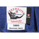 Michael Irvin Signed Dallas Cowboys M&N 95 Authentic 48 Jersey Beckett 51273