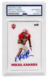 Mikail Kamara Signed Indiana Hoosiers 2025 Onit Football Card #F-12 - (PSA/DNA)