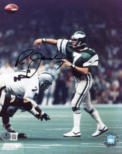 Ron Jaworski Autographed Philadelphia Eagles 8x10 Photo Beckett Authenticated #2